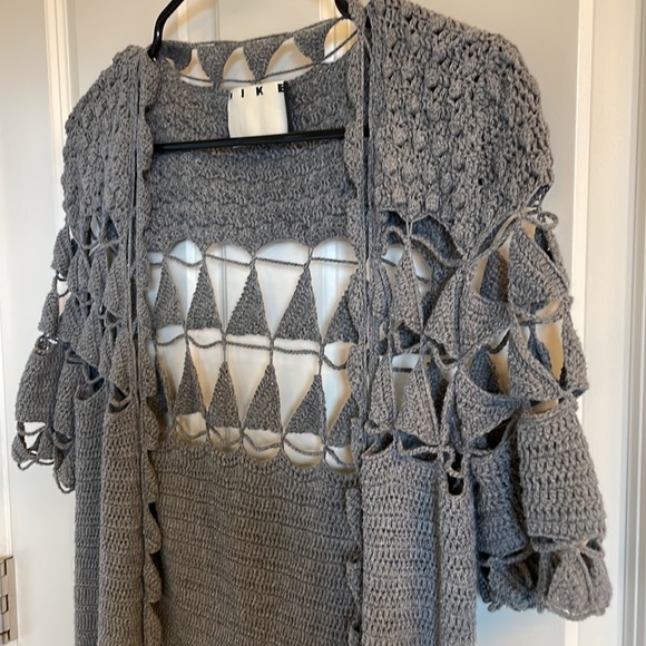 Mike Gonzalez unique Cutout Cardigan. XS. - Picture 2 of 6